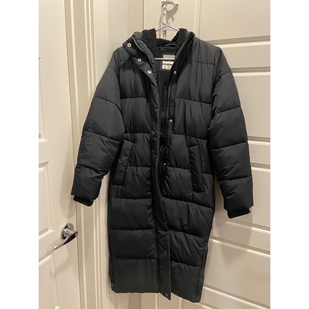 Abercrombie and Fitch long puffer winter coat